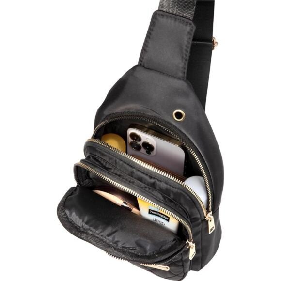 Small Sling Bag for Women Men Crossbody Backpack Fanny Pack Travel Hiking Sports - Picture 5 of 7